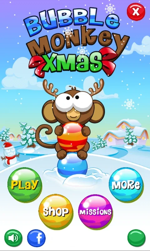 Xmas Bubble Monkey for Android - Fun Festive Gaming