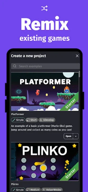 GDevelop - 2D/3D game maker for Android - No - code Game Creation