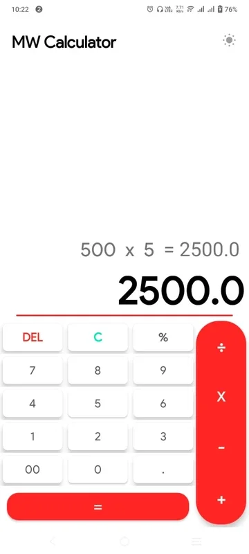 MW Calculator for Android: Simplify Math Tasks