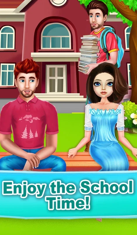 High School Secret Love Affair for Android - Manage Character Romances