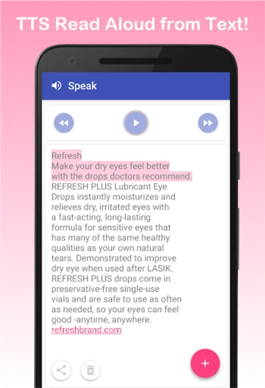 Text to Speech - Read Aloud for Android - No Downloading Required