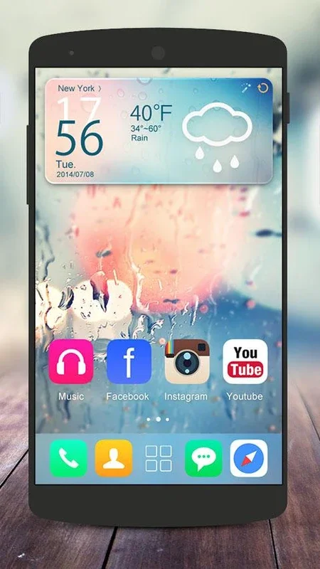 Glass GO Launcher Theme for Android - Transform Your Interface