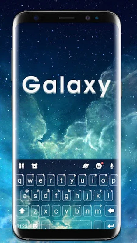 Simple Galaxy Theme for Android: Customize Your Typing