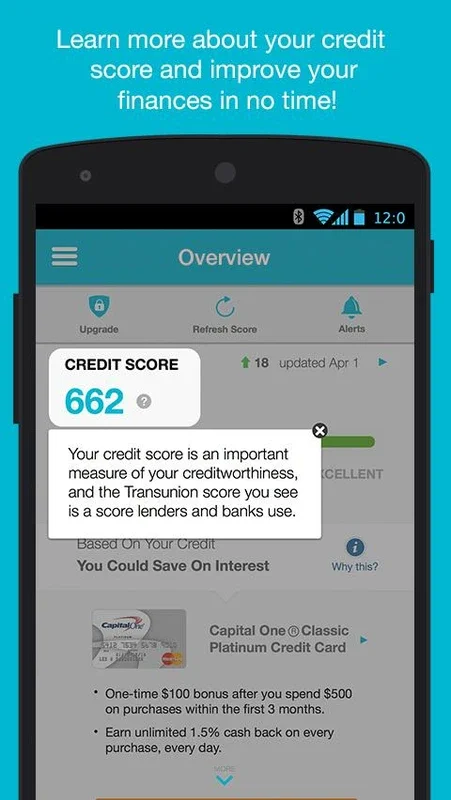 Credit Sesame for Android - Manage Your Credit Easily