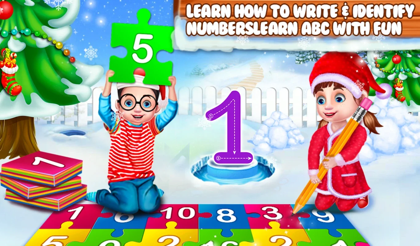 Tracing And Writing Alphabets And Numbers Book for Android: Master Writing Skills