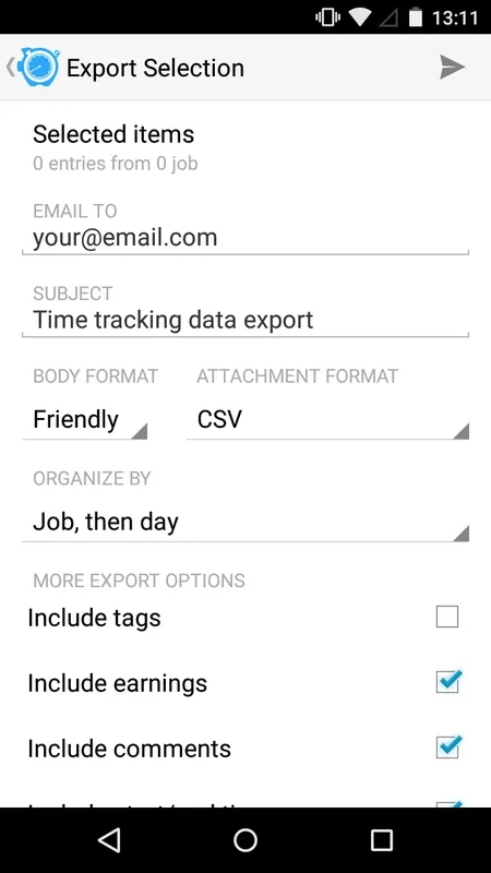 HoursTracker for Android - Ideal for Self - Employed Time Management