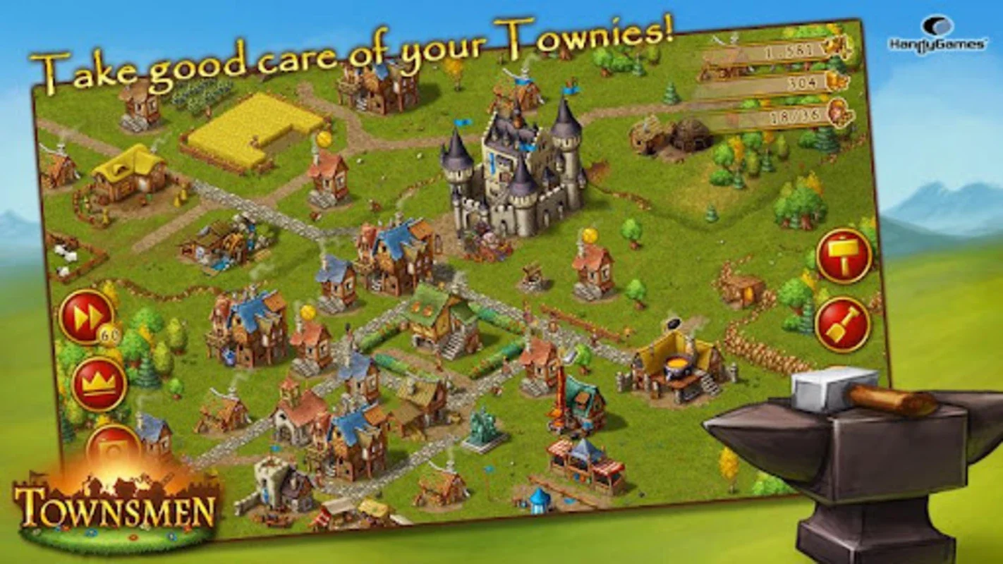 Townsmen for Android: Build Your Medieval Metropolis