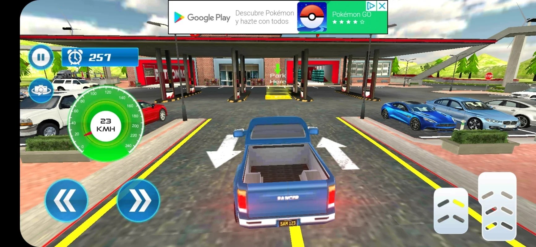 Gas Station Car Parking for Android - Realistic Parking Challenges