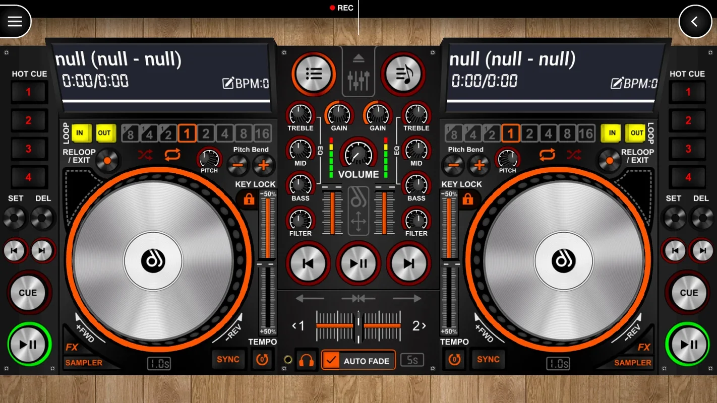 DiscDj for Android: A Music Player with DJ Decks