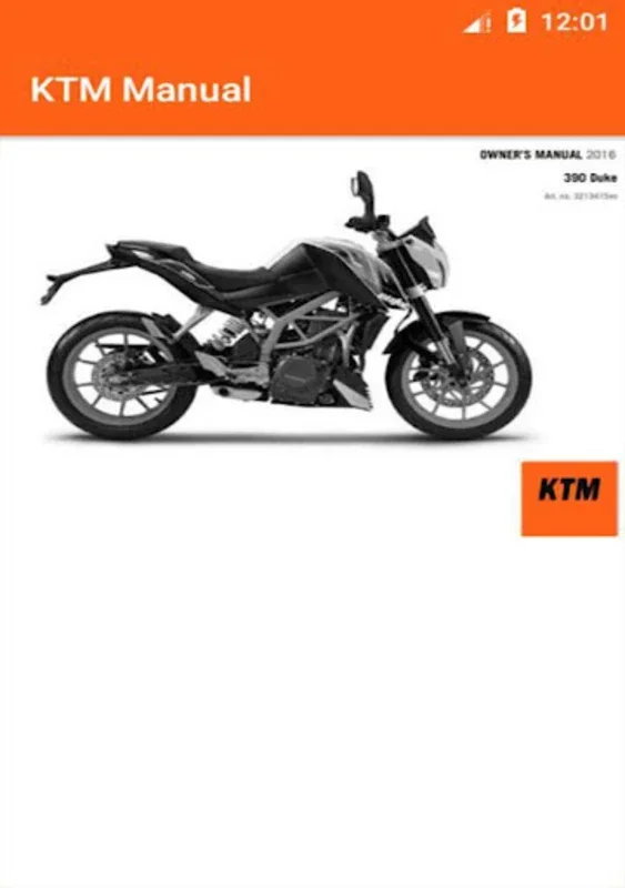 Duke RC KTM Manual for Android: Enhance Your Riding Experience