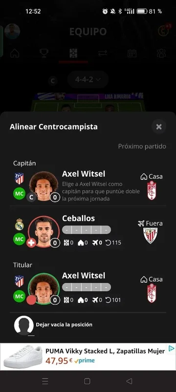 Biwenger for Android - Manage Your Virtual Football Team