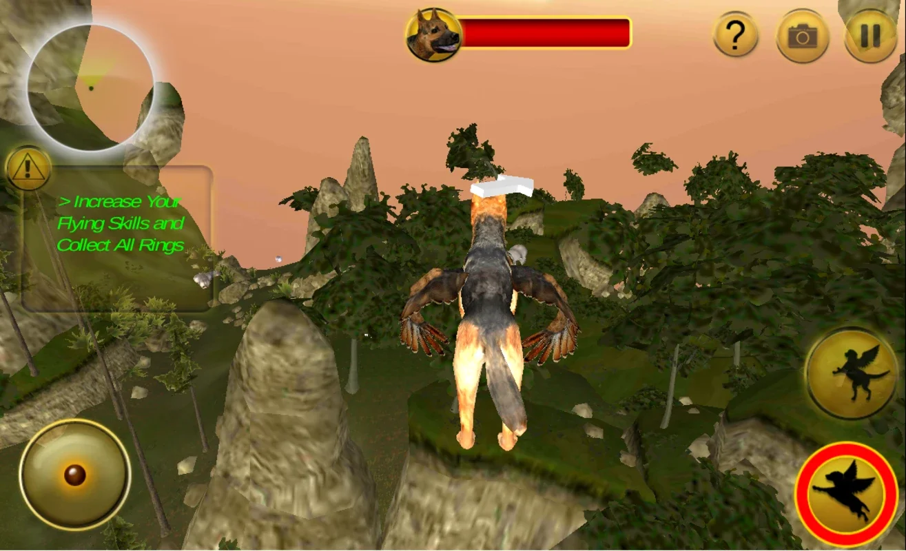 Flying Dog - Wild Simulator for Android: Wild Adventures Await