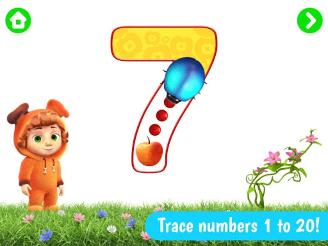 Numbers from Dave and Ava for Android - Engaging Educational App