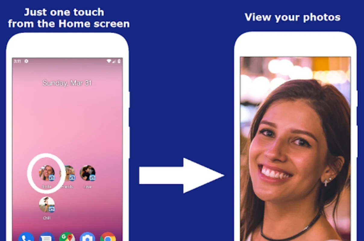 Photo Shortcut on Home Screen for Android - Download the APK from AppHuts