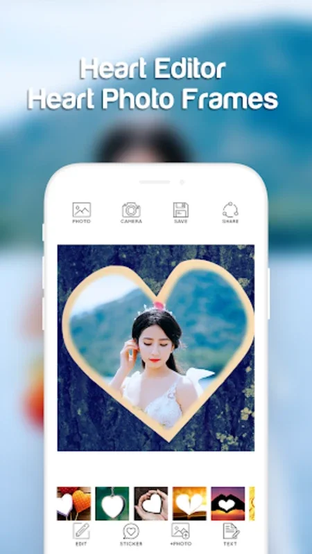 Heart Photo Frames for Android: Add Charm to Your Photos