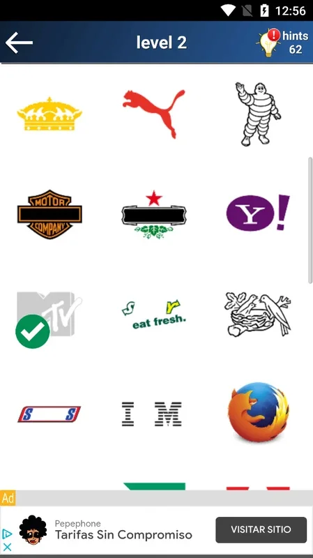 Quiz Logo game for Android: Guess Brands by Logos