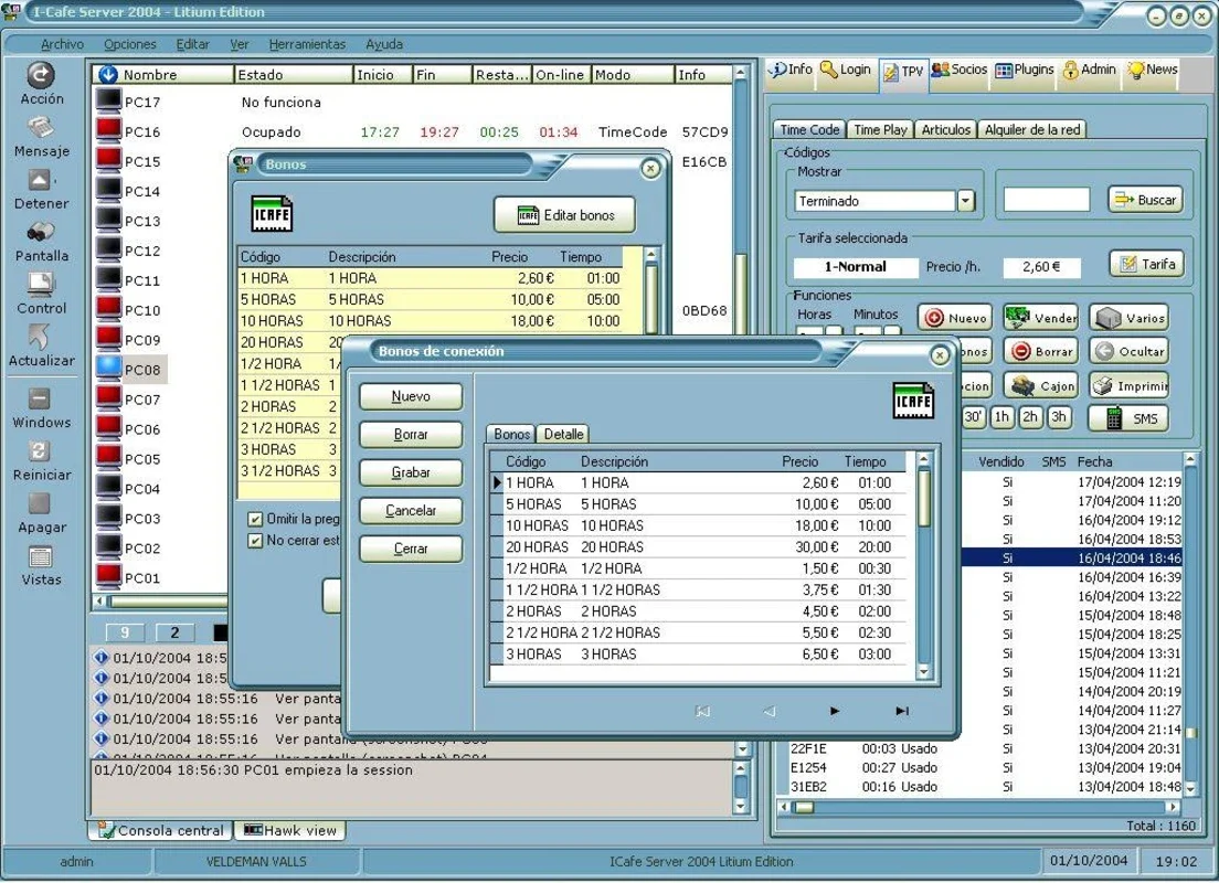 I - Cafe Server Cibercafe Pro for Windows: Ideal for Internet Café Business Management