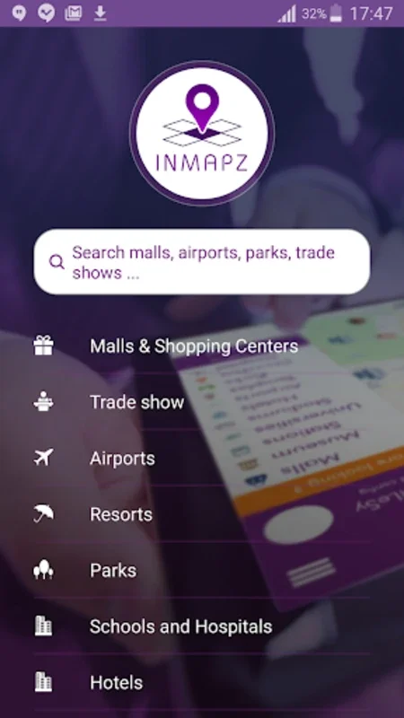 InMapz indoor navigation airpo for Android: Simplify Airport Navigation