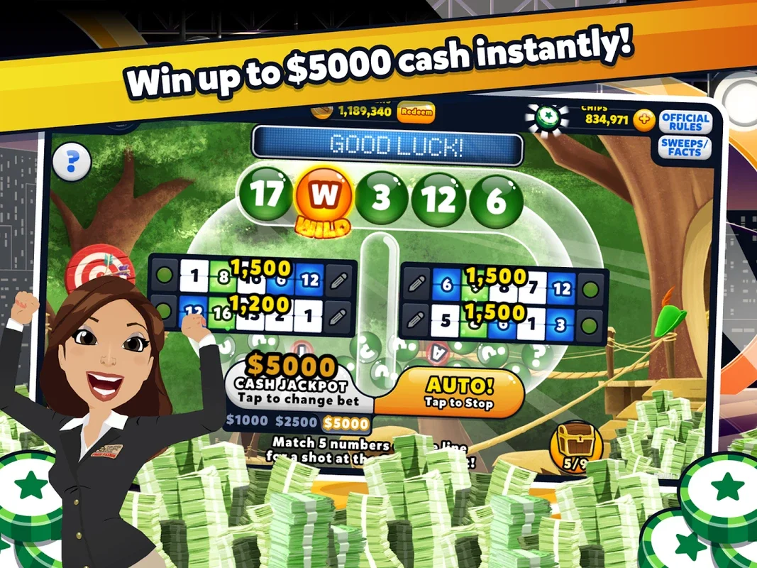 PCH Lotto for Android - Free Wins and Exciting Games