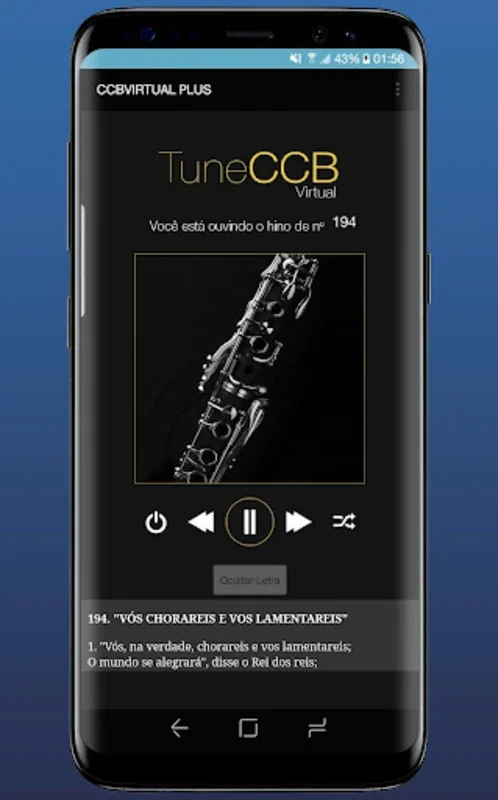 Hinário CCB Virtual PLUS Nº4 e for Android - Rich Hymnal Experience