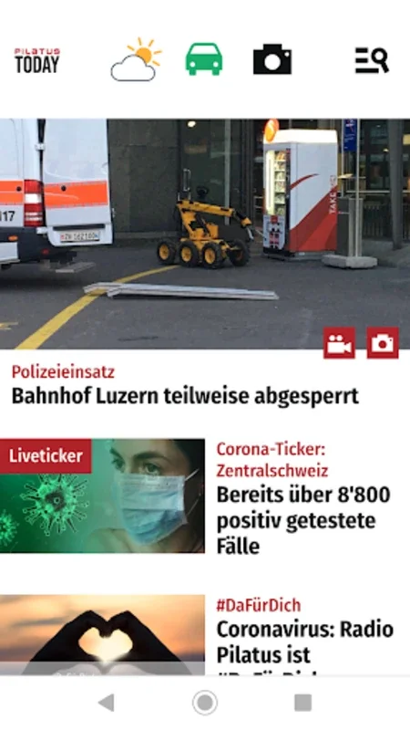 PilatusToday for Android: Central Switzerland News & More