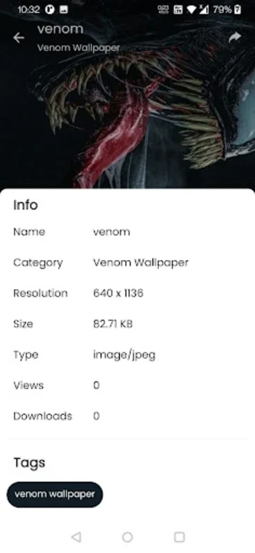 Venom Wallpaper for Android - Stunning Visuals for Fans