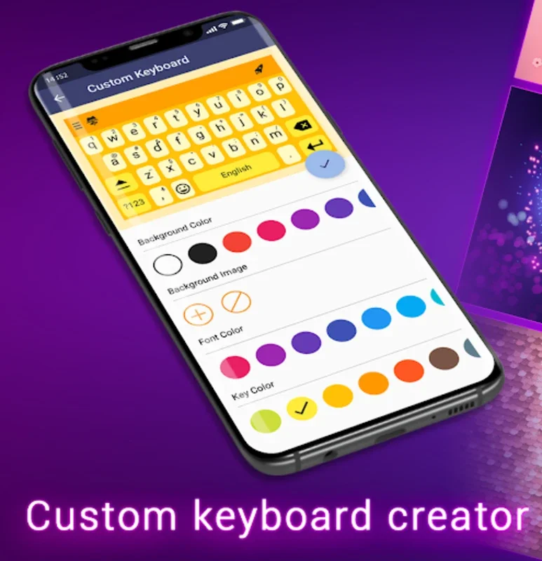 Colorful Keyboard Theme for Android