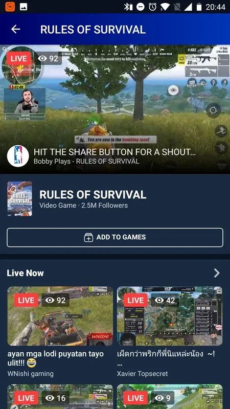 Facebook Gaming for Android - Stream and Watch Games