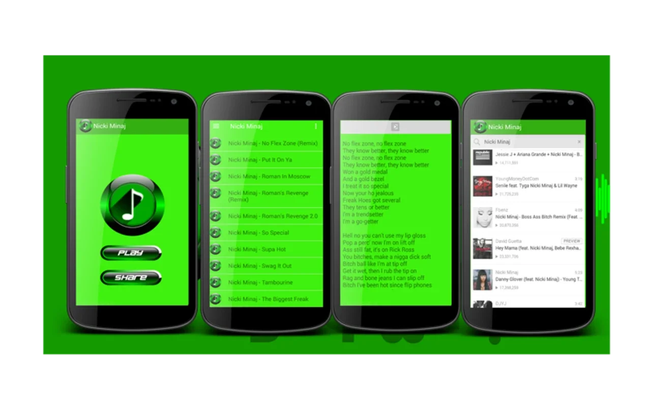 Nicki Minaj Songs for Android - Immerse in Her Hits