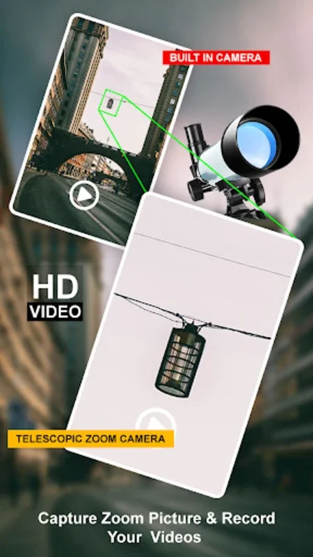 Ultra Zoom HD Camera Telescope for Android: Stunning Photos & Videos