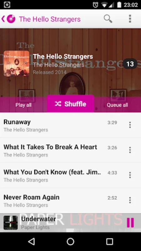 Cloudy Pink for Android: Enhance Your Playback Interface