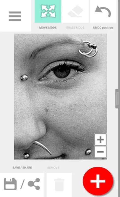 Piercing Photo for Android - No Downloading Needed