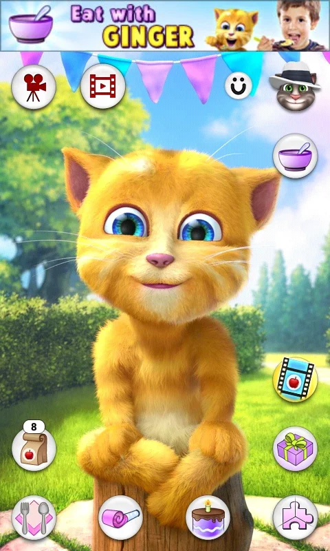 Talking Ginger 2 for Android: Fun and Educational