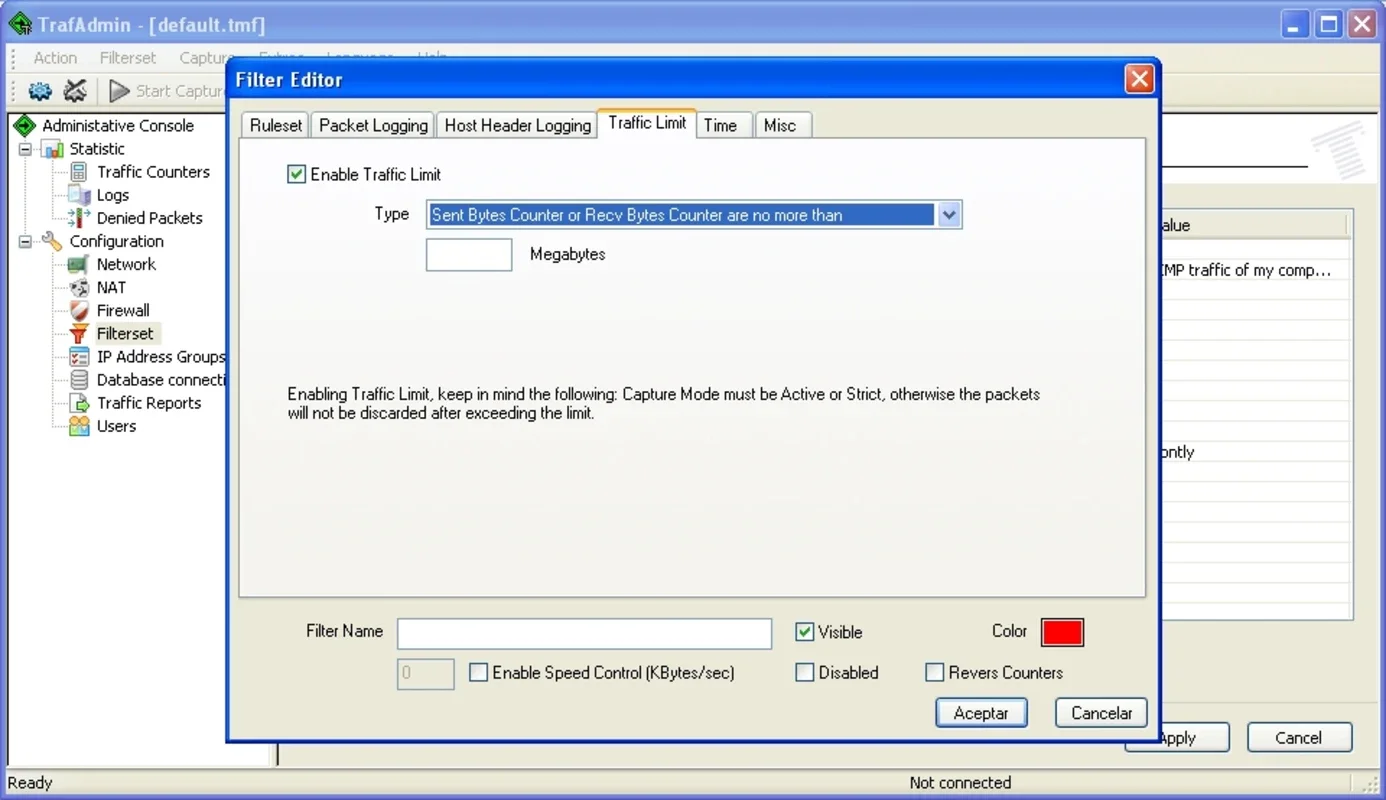 TrafMeter for Windows - Monitor Your Network Traffic