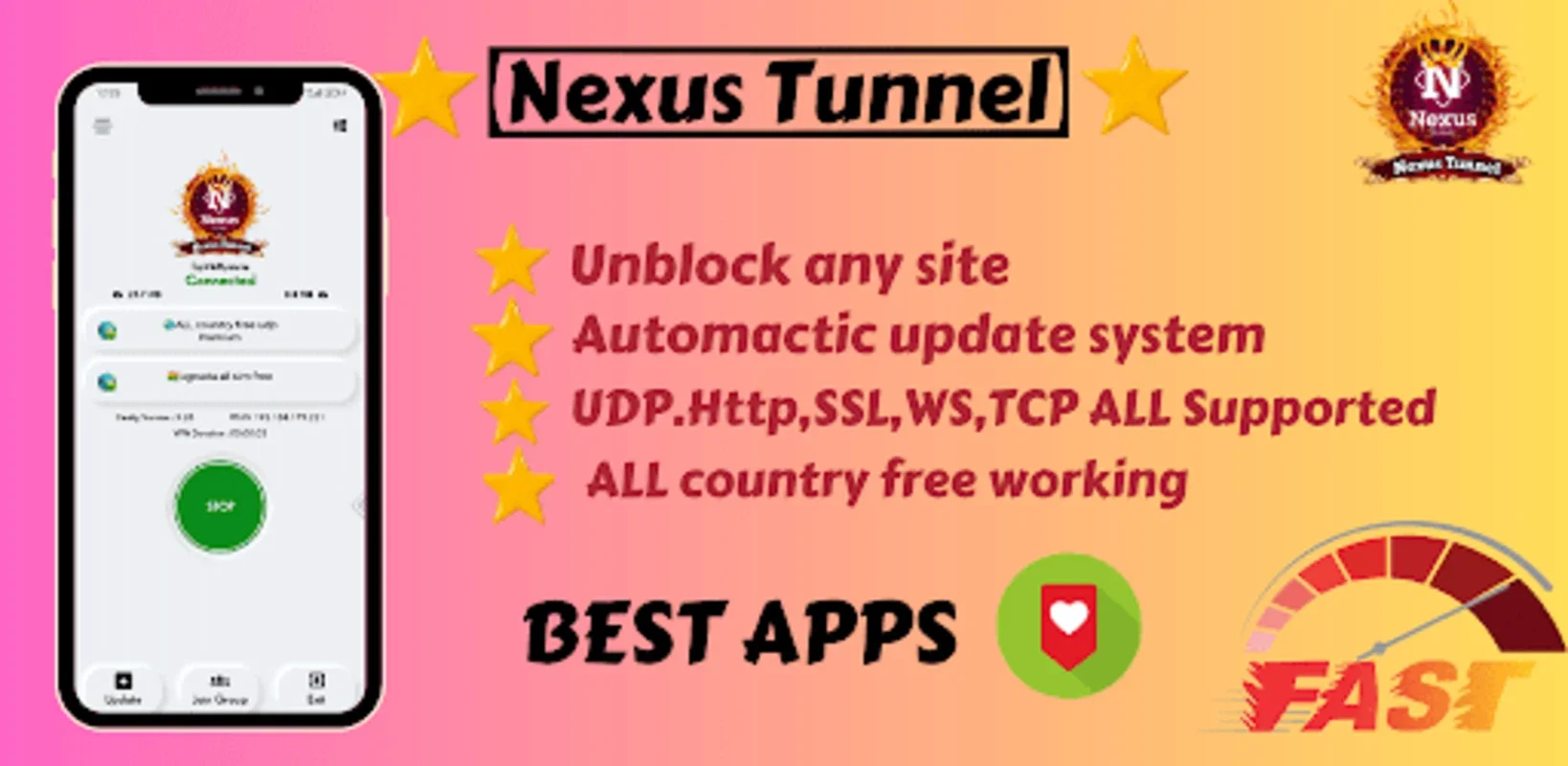 Nexus Tunnel for Android - Secure Browsing Solution