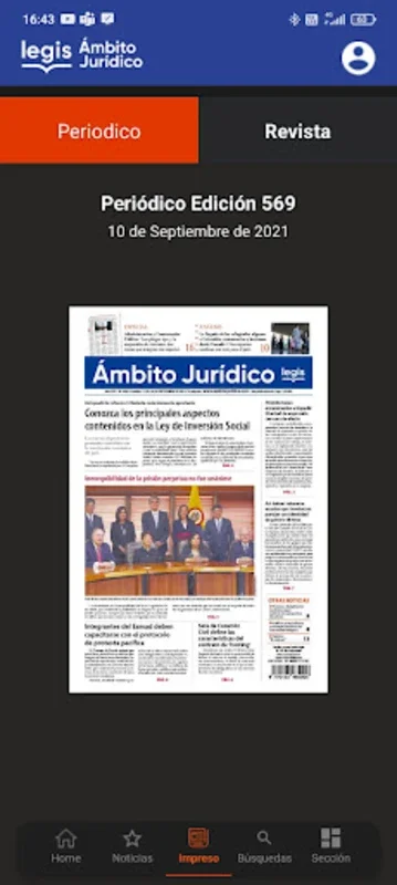 AmbitoJuridico.com for Android - Stay Updated with Legal Info