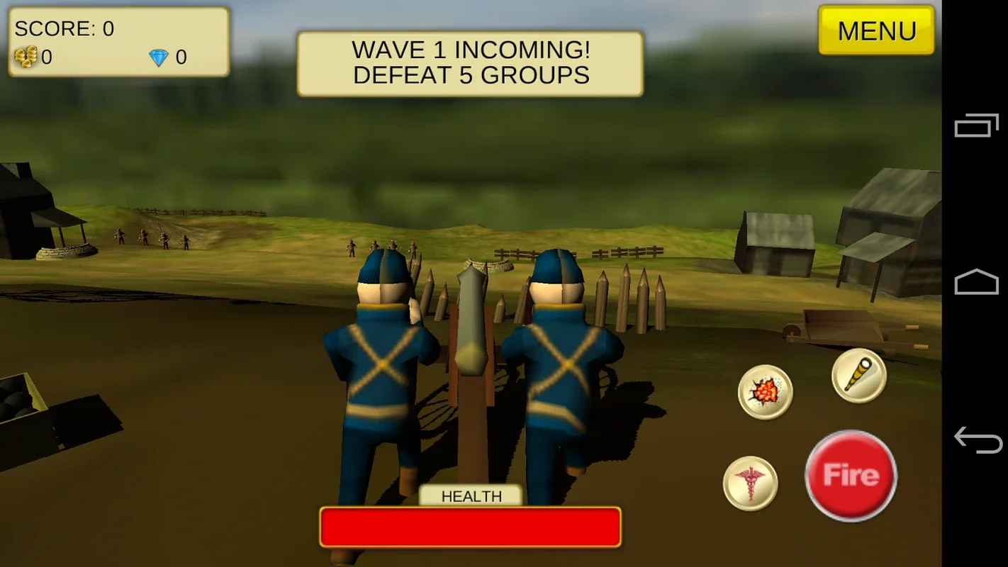 Cannon Shooter : US Civil War for Android - Immersive Civil War Experience