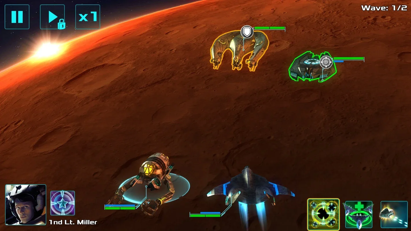 Independence Day: Battle Heroes for Android - Strategic Spacecraft RPG