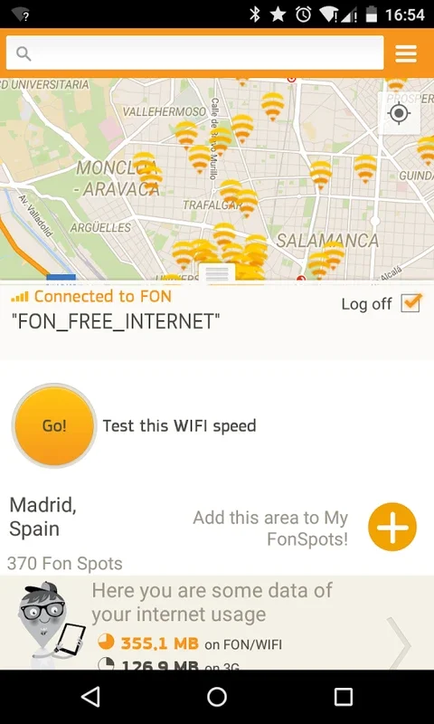 Fon for Android: Seamless Global Wi-Fi Access