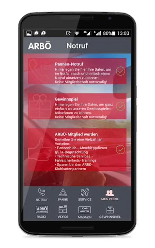 Arbö for Android: Comprehensive Automotive Support