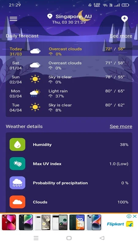 Live Weather for Android - Get Accurate Weather at Your Fingertips