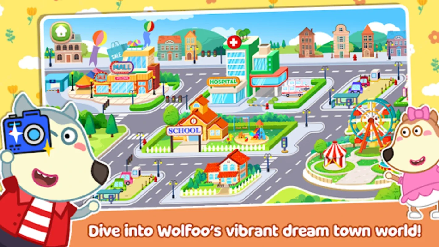 Wolfoo's Town: Dream City Game for Android - No Download Needed