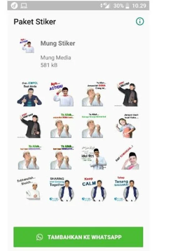 Mung Stiker for Android - Enhance WhatsApp Chats