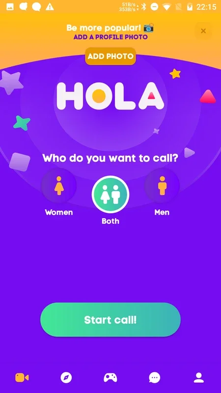 Hola for Android - Connect with Similar People