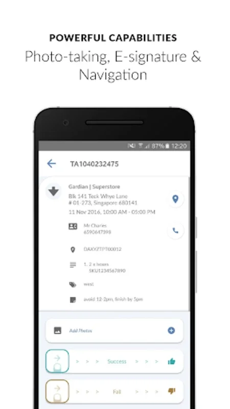 VersaDrive™ for Android - Streamline Logistics with This App