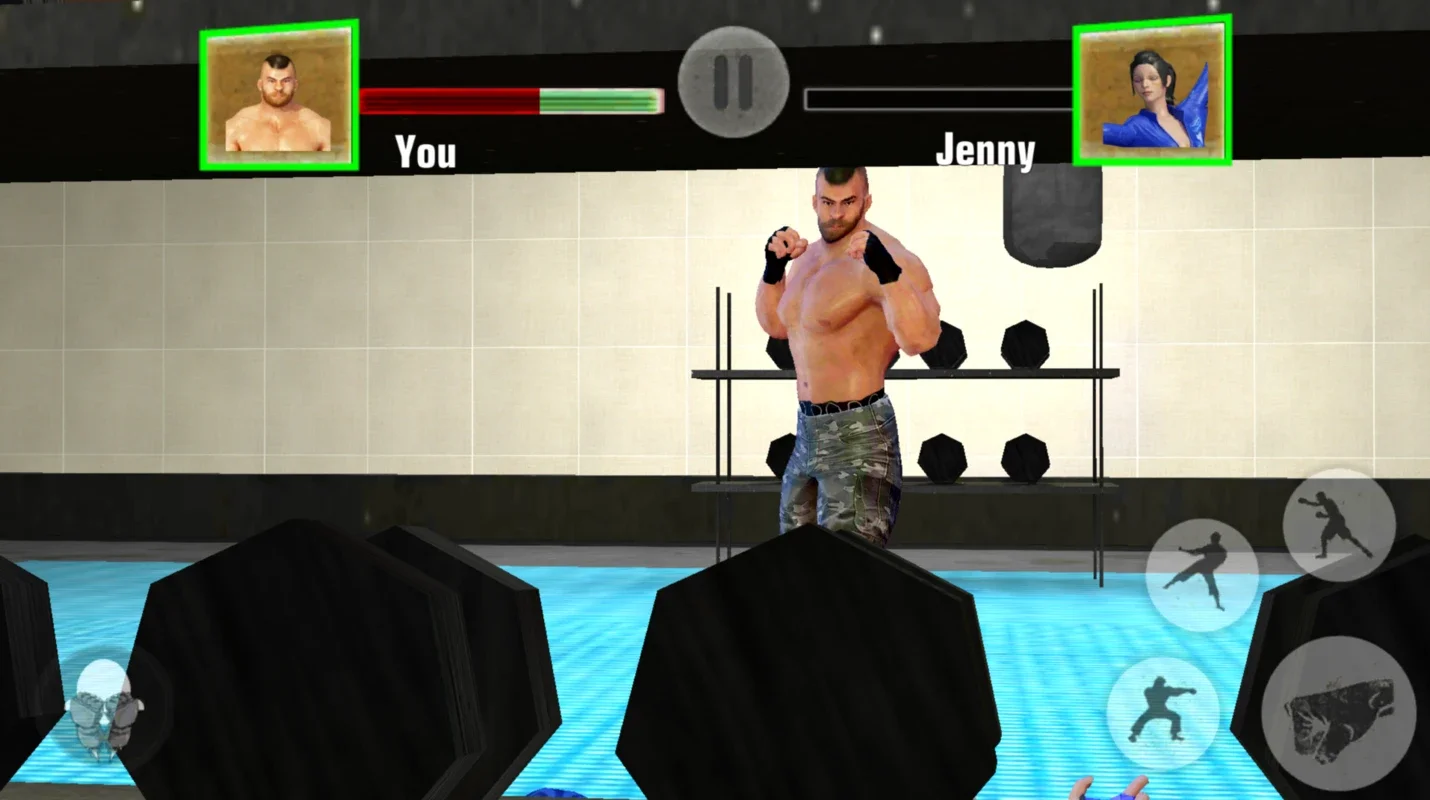 Bodybuilder Fighting Club for Android - Immersive 3D Fights