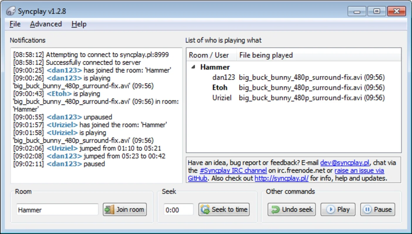 Syncplay for Windows - Download it for Free