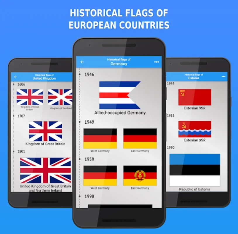 Historical Flags for Android - Explore Flag History