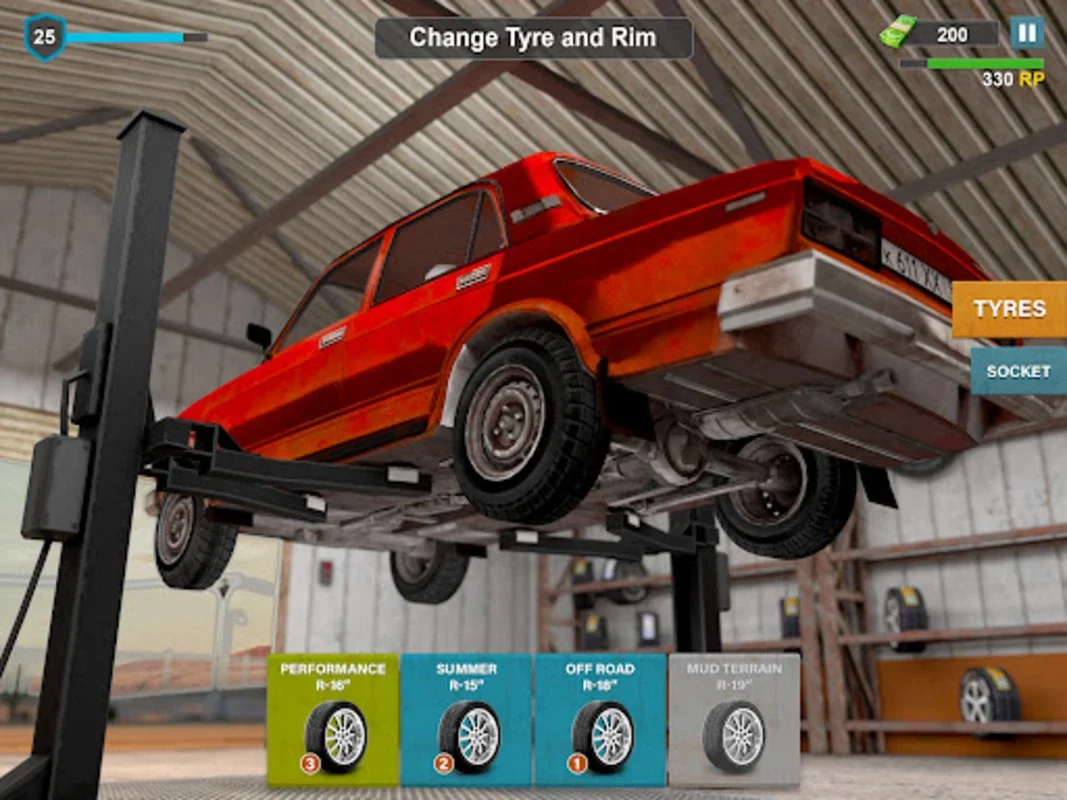 Tire Shop: Car Mechanic Games for Android - Manage Your Virtual Tire Shop