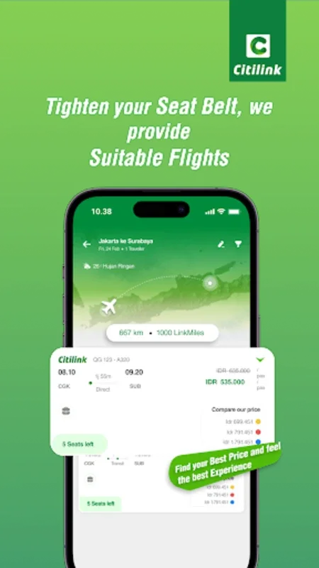 Citilink for Android: Simplify Flight Booking